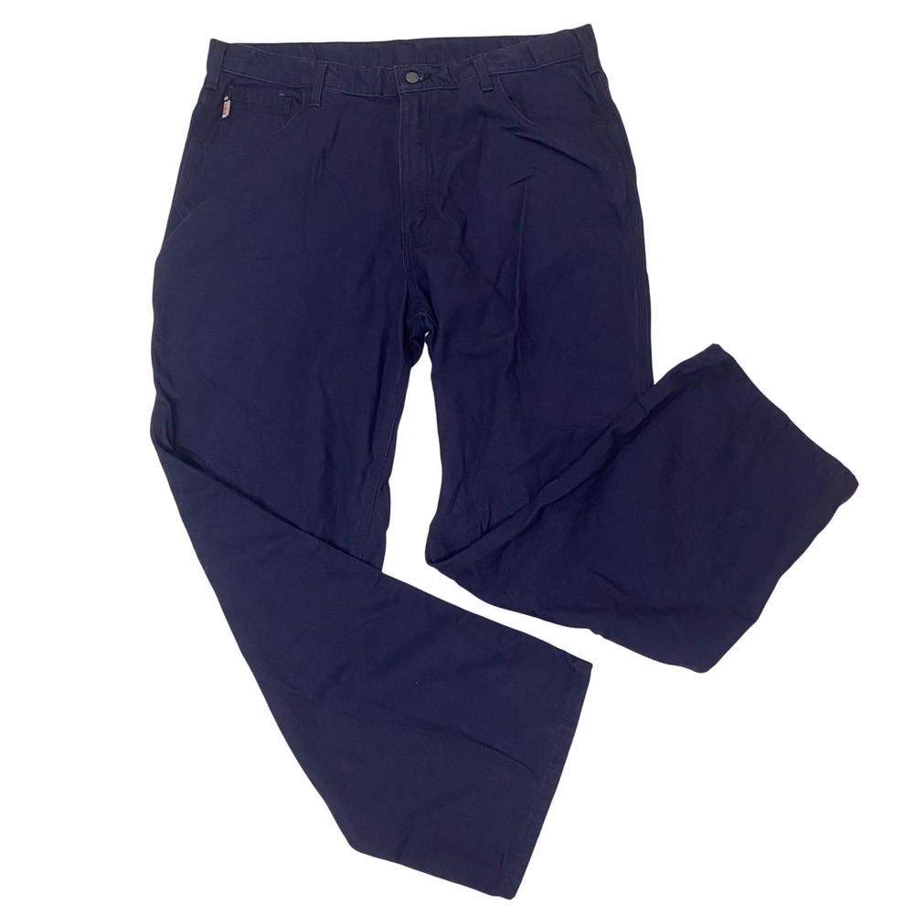 Carhartt FR Original Fit Flame Resistant Work Pants Navy 38x30 CAT 2 NWT